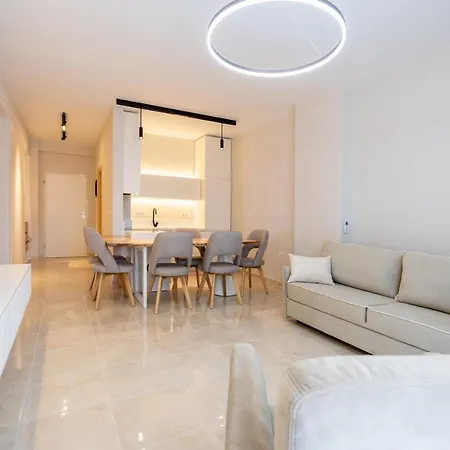 Marshmallow Marina 2+1 Panoramic Sea View Влёра