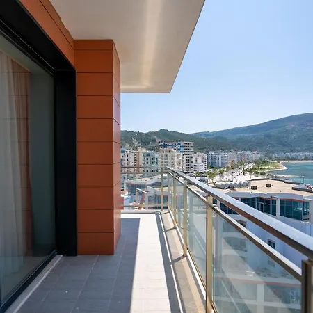Marshmallow Marina 2+1 Panoramic Sea View Влёра