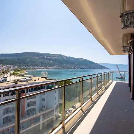 Marshmallow Marina 2+1 Panoramic Sea View Апартаменты Влёра